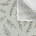 Rosemary Sketch Pattern Wall Tapestry Gallery Image 3