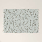Rosemary Sketch Pattern Welcome Mat Gallery Image 1