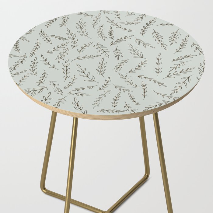Rosemary Sketch Pattern Side Table Gallery Image 2