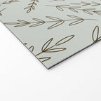 Rosemary Sketch Pattern Welcome Mat Gallery Image 2