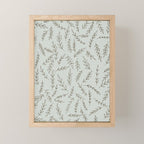 Rosemary Sketch Pattern Mini Art Print Gallery Image 1