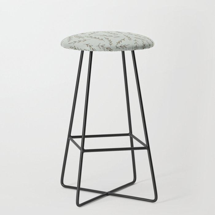 Rosemary Sketch Pattern Stool Gallery Image 1