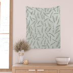 Rosemary Sketch Pattern Wall Tapestry Gallery Image 2