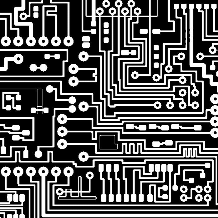 Circuit Board on Black Coffee Mug Gallery Image 2