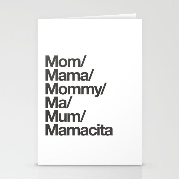 mamacita Stationery Card Gallery Image 2