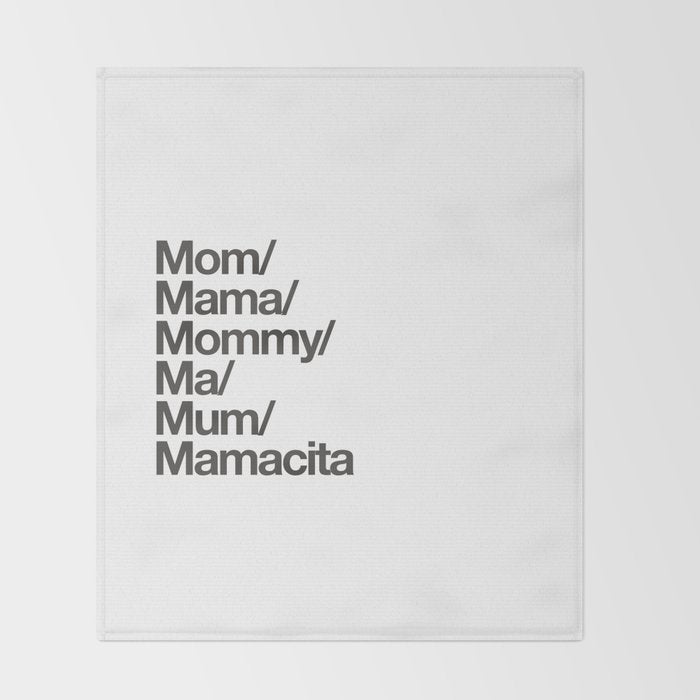 mamacita Throw Blanket Gallery Image 2