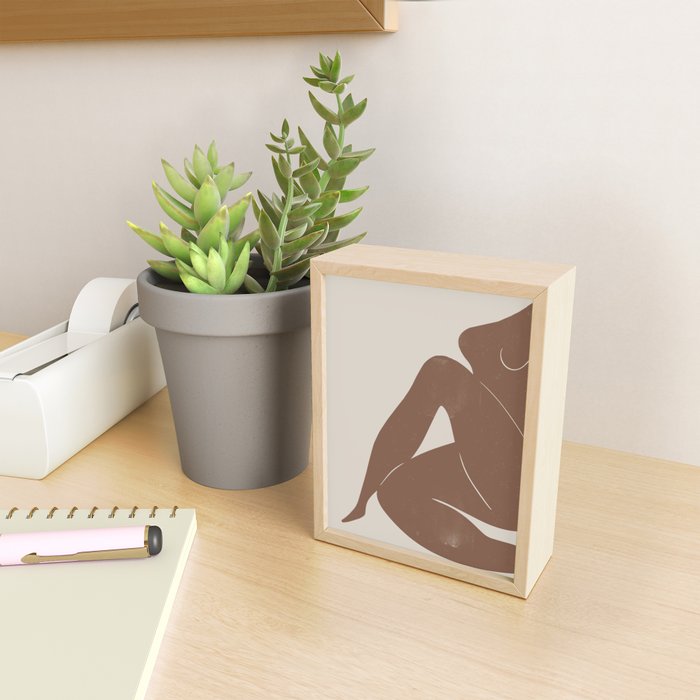 Abstract Nude, Body Illustration Mini Art Print Gallery Image 2