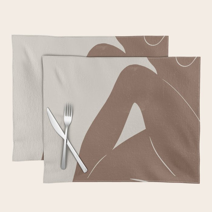Abstract Nude, Body Illustration Placemat Gallery Image 1