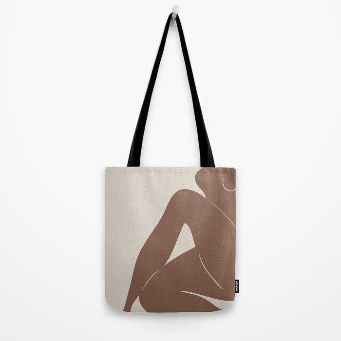 Abstract Nude, Body Illustration Tote Bag Gallery Image 2