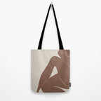 Abstract Nude, Body Illustration Tote Bag Gallery Image 2