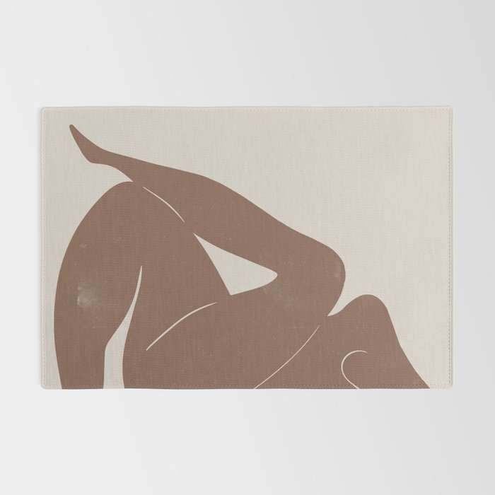 Abstract Nude, Body Illustration Rug Gallery Image 2