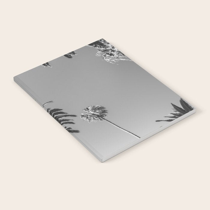 Palm Trees (Black and White) Notebook Gallery Image 1