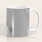 Palm Trees (Black and White) Coffee Mug Gallery Image 1