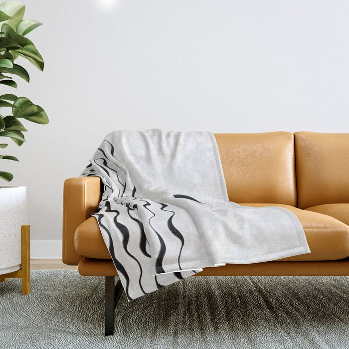 La Luna / Landscape Orientation Throw Blanket Gallery Image 1