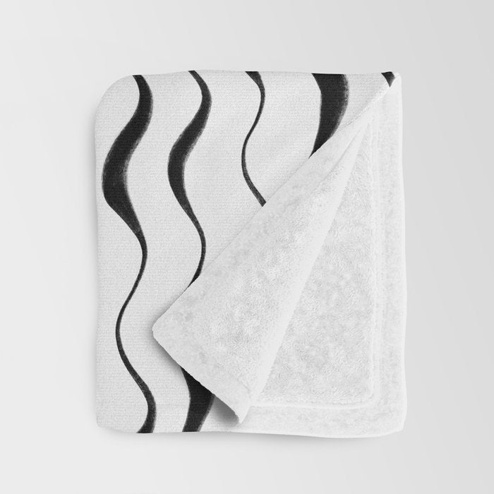 La Luna / Landscape Orientation Throw Blanket Gallery Image 3