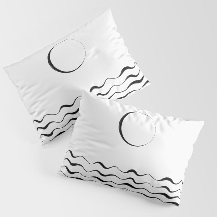 La Luna / Landscape Orientation Pillow Sham Gallery Image 3