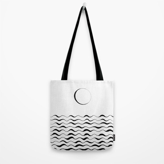 La Luna / Landscape Orientation Tote Bag Gallery Image 2