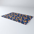 Colorful flowers pattern Rug Gallery Image 3