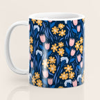 Colorful flowers pattern Coffee Mug Gallery Image 3