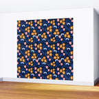 Colorful flowers pattern Wall Mural Gallery Image 2