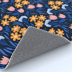 Colorful flowers pattern Rug Gallery Image 4