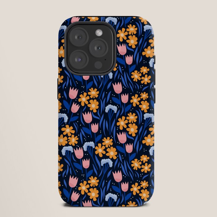 Colorful flowers pattern iPhone Case Gallery Image 11