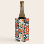 Shakhrisyabz Suzani Uzbek Embroidery Print Wine Chiller Gallery Image 3