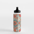 Shakhrisyabz Suzani Uzbek Embroidery Print Water Bottle Gallery Image 3