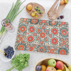Shakhrisyabz Suzani Uzbek Embroidery Print Cutting Board Gallery Image 2