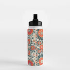 Shakhrisyabz Suzani Uzbek Embroidery Print Water Bottle Gallery Image 2