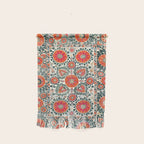 Shakhrisyabz Suzani Uzbek Embroidery Print Wall Hanging Gallery Image 1