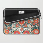 Shakhrisyabz Suzani Uzbek Embroidery Print Laptop Sleeve Gallery Image 2