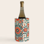 Shakhrisyabz Suzani Uzbek Embroidery Print Wine Chiller Gallery Image 2