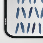 Strokes Pattern | Indigo Watercolor Painting Laptop Sleeve Gallery Image 3