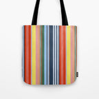 Summer Stripes Tote Bag Gallery Image 1
