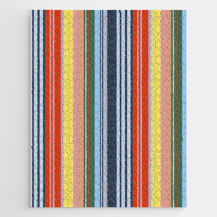 Summer Stripes Jigsaw Puzzle Gallery Image 1