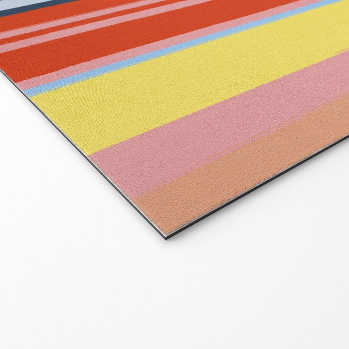 Summer Stripes Welcome Mat Gallery Image 2
