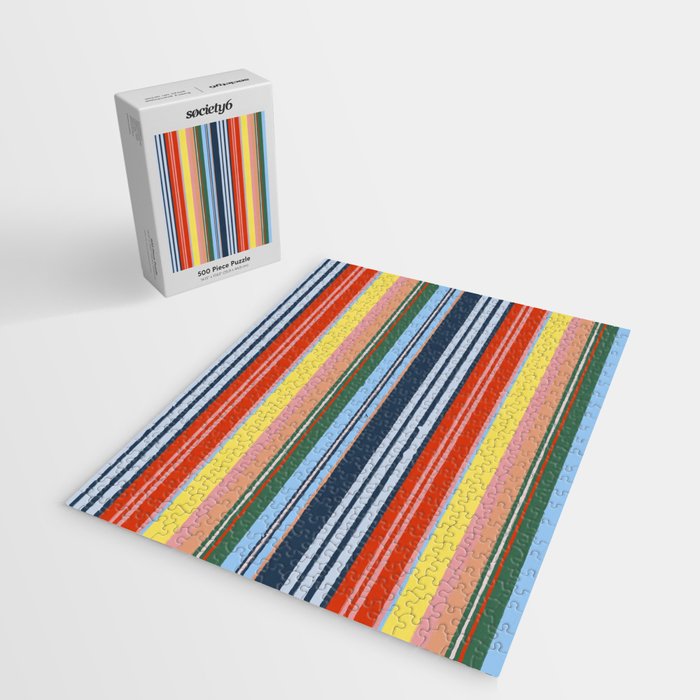 Summer Stripes Jigsaw Puzzle Gallery Image 2