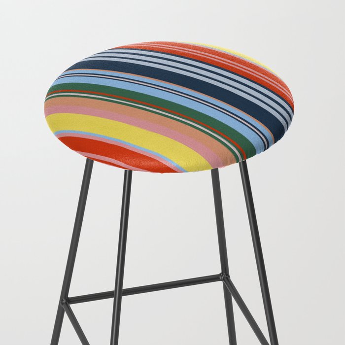Summer Stripes Stool Gallery Image 2