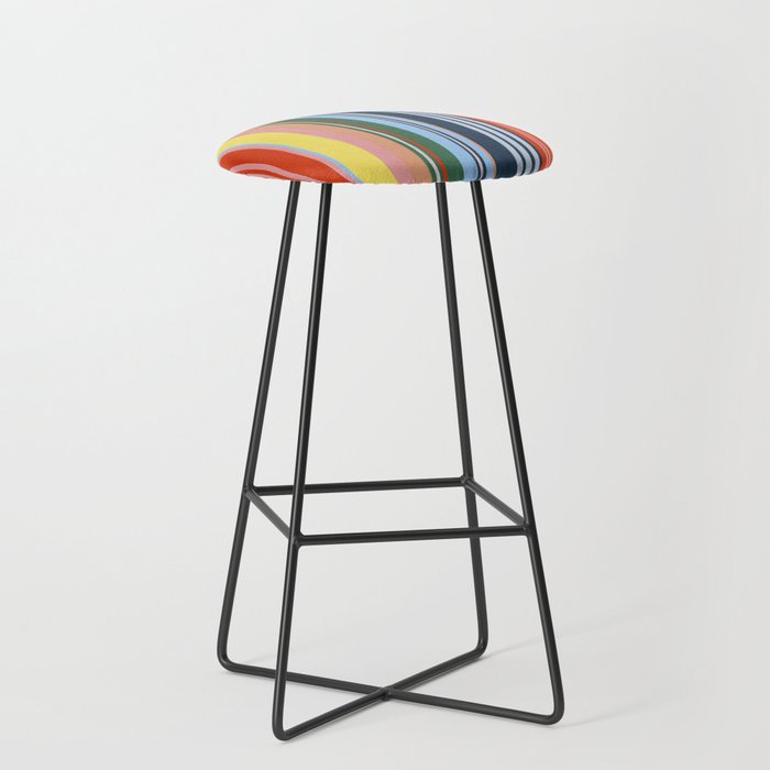 Summer Stripes Stool Gallery Image 1