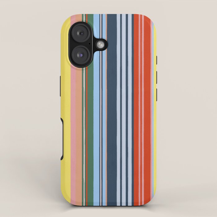 Summer Stripes iPhone Case Gallery Image 1