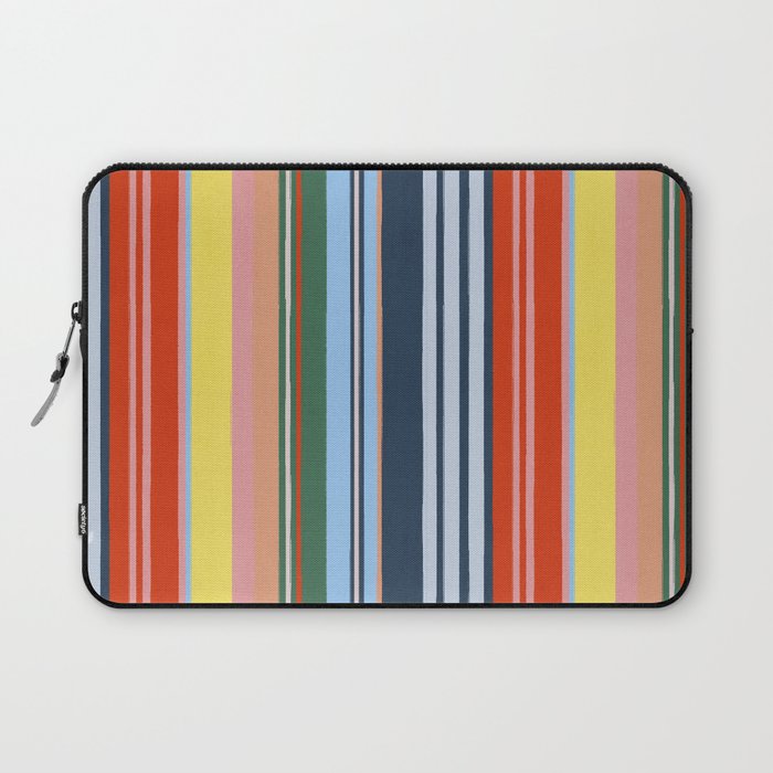 Summer Stripes Laptop Sleeve Gallery Image 1