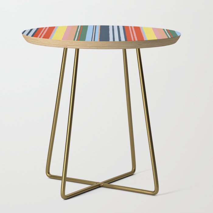 Summer Stripes Side Table Gallery Image 1