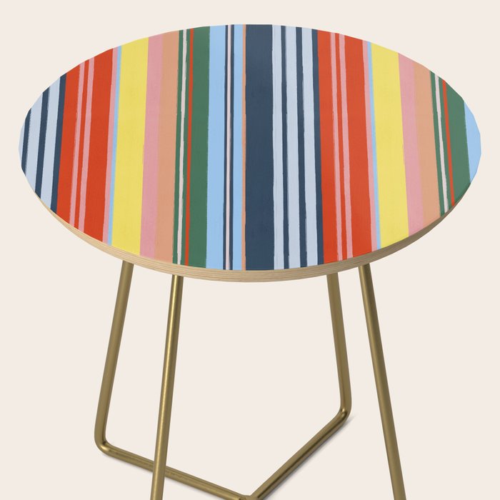 Summer Stripes Side Table Gallery Image 2