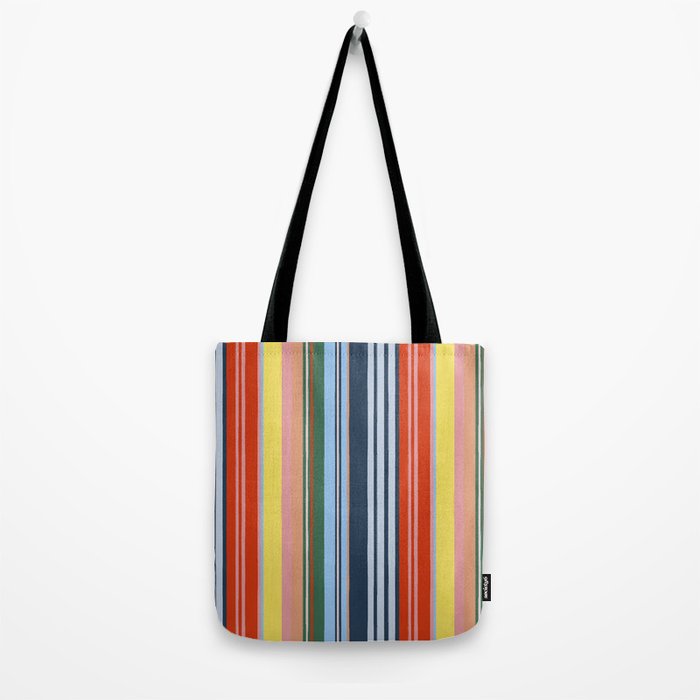 Summer Stripes Tote Bag Gallery Image 2