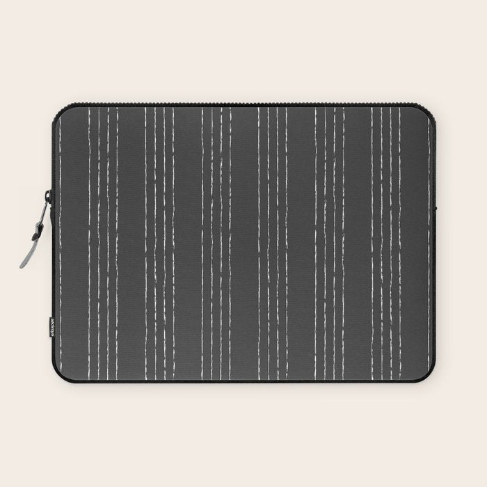 Lines #5 (Dark Gray) Laptop Sleeve Gallery Image 1