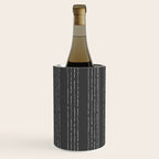 Lines #5 (Dark Gray) Wine Chiller Gallery Image 2