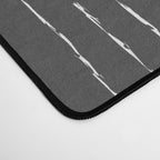 Lines #5 (Dark Gray) Desk Mat Gallery Image 4