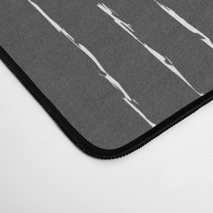 Lines #5 (Dark Gray) Desk Mat Gallery Image 4