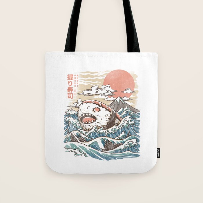 Sharkiri Sushi Tote Bag Gallery Image 1